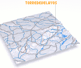 3d view of Torre de Velayos