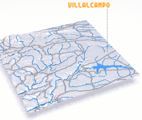 3d view of Villalcampo