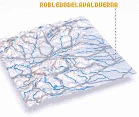 3d view of Robledo de la Valduerna