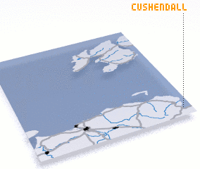 3d view of Cushendall