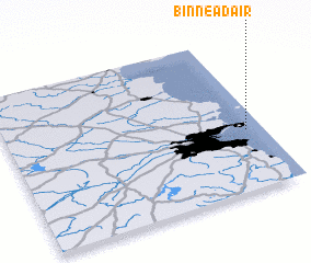 3d view of Binn Éadair