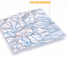 3d view of Vega de Magaz