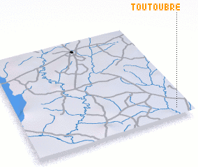 3d view of Toutoubré