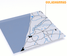 3d view of Oulad Hammad