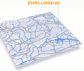 3d view of Bermillo de Alba