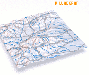 3d view of Villadepán