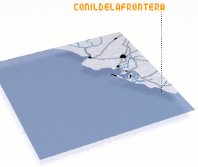 3d view of Conil de la Frontera