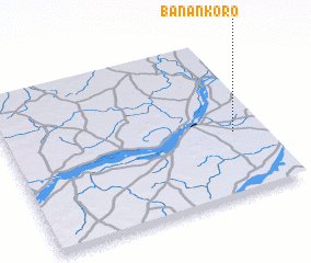 3d view of Banankoro