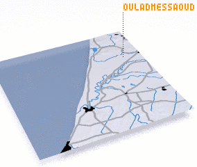 3d view of Oulad Messaoud