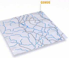 3d view of Gohué