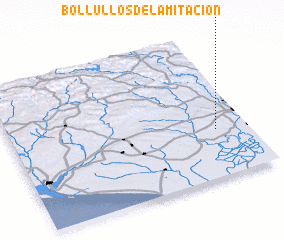 3d view of Bollullos de la Mitación