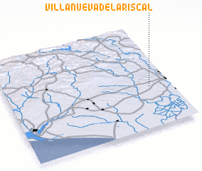 3d view of Villanueva del Ariscal