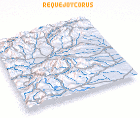 3d view of Requejo y Corús