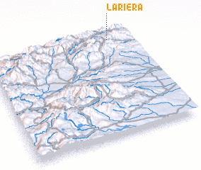 3d view of La Riera