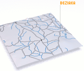 3d view of Be”ziaka