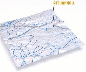 3d view of Aït Hammou