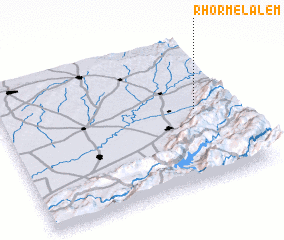 3d view of Rhorm el Alem