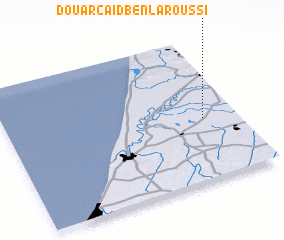 3d view of Douar Caïd Ben Laroussi