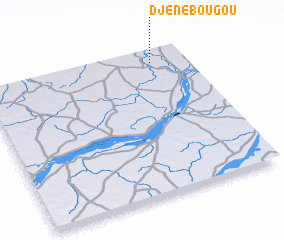 3d view of Djénébougou