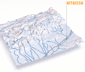 3d view of Aït Aïssa