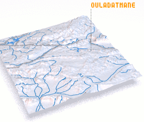 3d view of Oulad Atmane