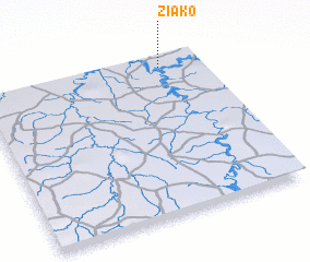 3d view of Ziako