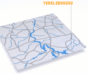 3d view of Yérélébougou