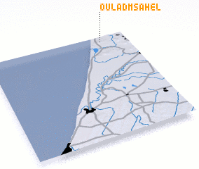 3d view of Oulad Msahel