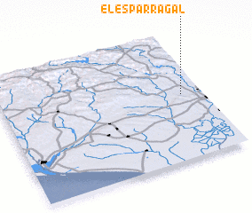 3d view of El Esparragal