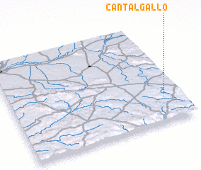 3d view of Cantalgallo