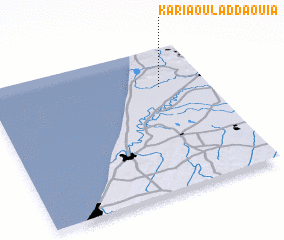 3d view of Karia Oulad Daouia