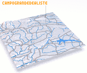 3d view of Campogrande de Aliste