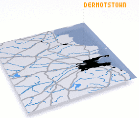 3d view of Dermotstown