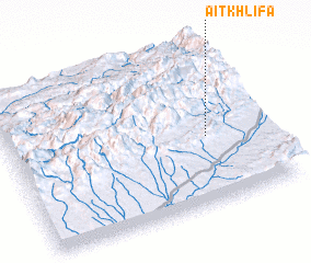 3d view of Aït Khlifa