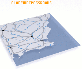 3d view of Clonevin Cross Roads