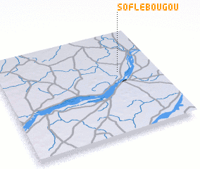 3d view of Soflébougou