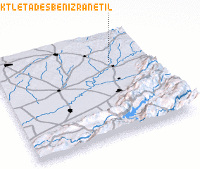 3d view of Souk Tleta des Beni Zranetil