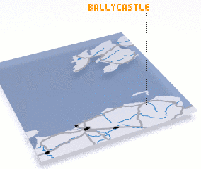 3d view of Ballycastle