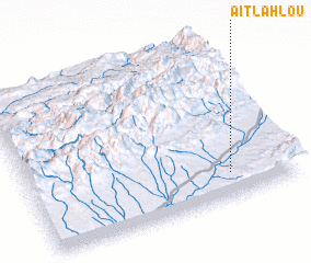 3d view of Aït Lahlou