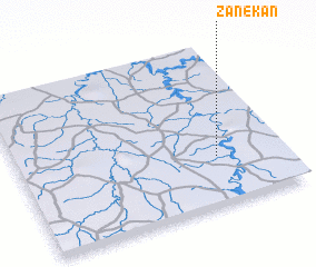 3d view of Zanékan