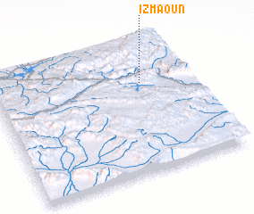 3d view of Izmaoun