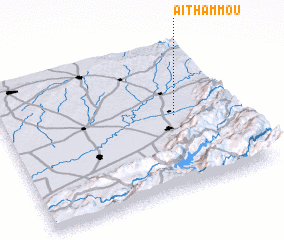 3d view of Aït Hammou