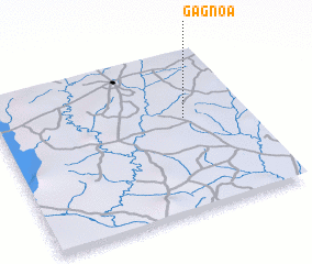 3d view of Gagnoa