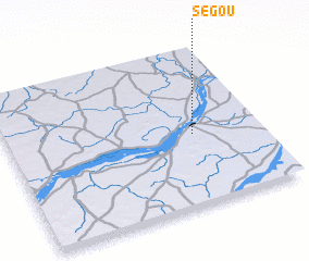 3d view of Ségou