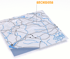 3d view of Archidona