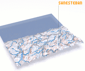 3d view of San Esteban