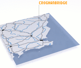 3d view of Croghan Bridge