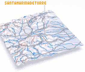 3d view of Santa Marina de Torre