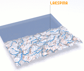 3d view of La Espina