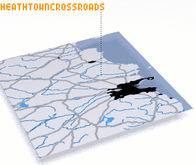 3d view of Heathtown Cross Roads